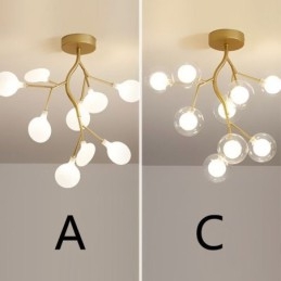 Φωτιστικό οροφής Nordic Branches Flush Mount