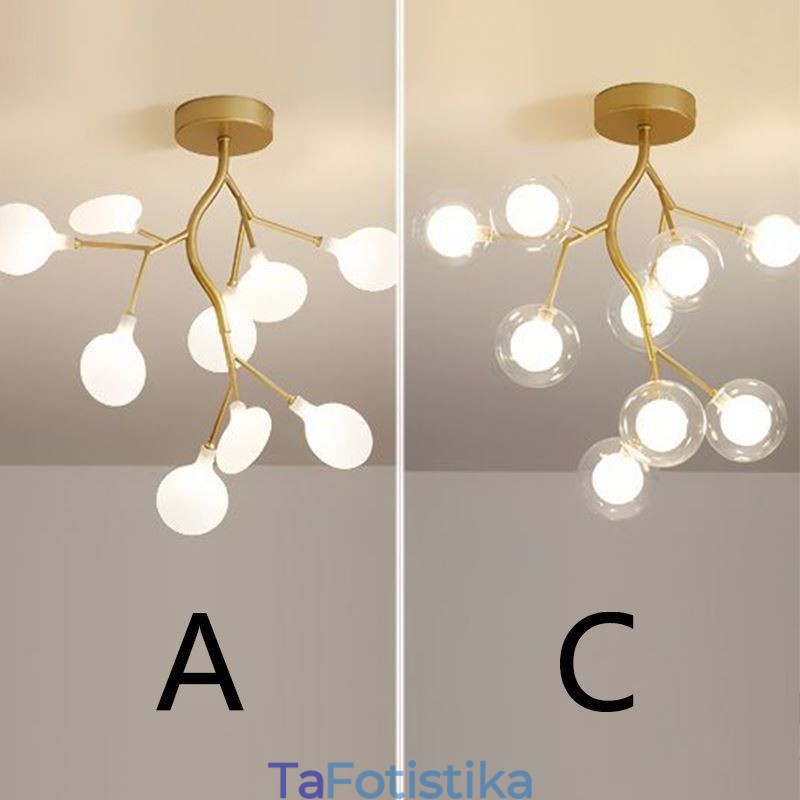Φωτιστικό οροφής Nordic Branches Flush Mount