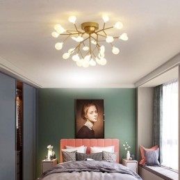 Διακοσμητικό φωτιστικό οροφής Nordic Minimalist Flush Mount Light
