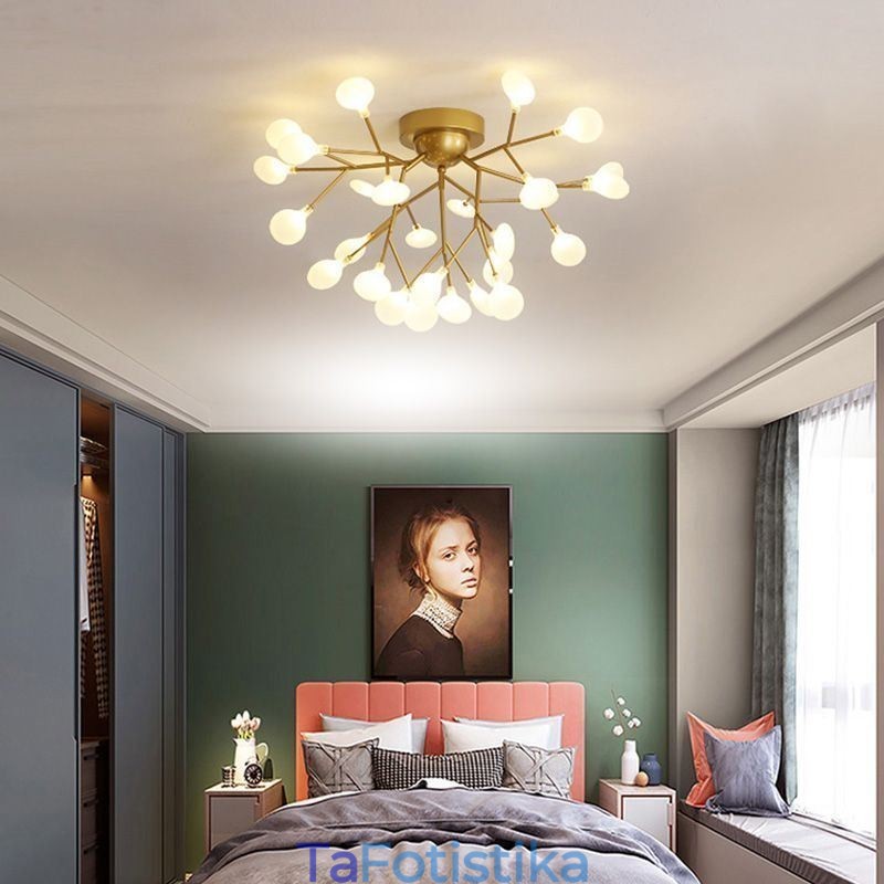 Διακοσμητικό φωτιστικό οροφής Nordic Minimalist Flush Mount Light