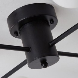 Φωτιστικό οροφής Magic Bean Flush με Glass Ball Flush Mount
