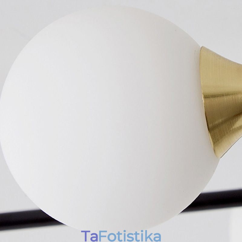 Φωτιστικό οροφής Magic Bean Flush με Glass Ball Flush Mount