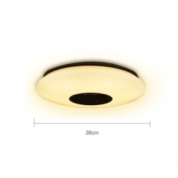 Χρωματιστό φωτιστικό οροφής Flush Mount με λειτουργία χρονισμού ηχείου μουσικής Bluetooth