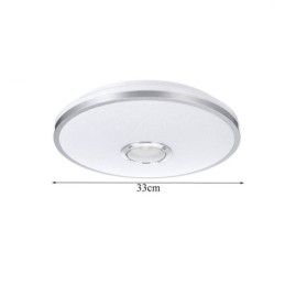 Χρωματιστό φωτιστικό οροφής Flush Mount με λειτουργία χρονισμού ηχείου μουσικής Bluetooth