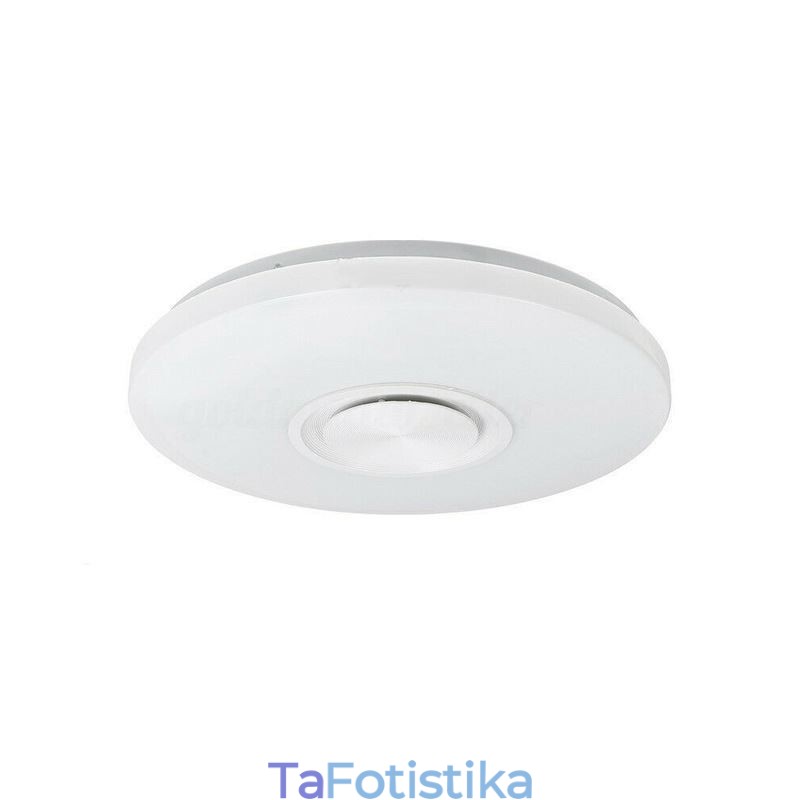 Διακοσμητική λάμπα Flush Mount Λάμπα ηχείων Bluetooth Music Remote Control APP