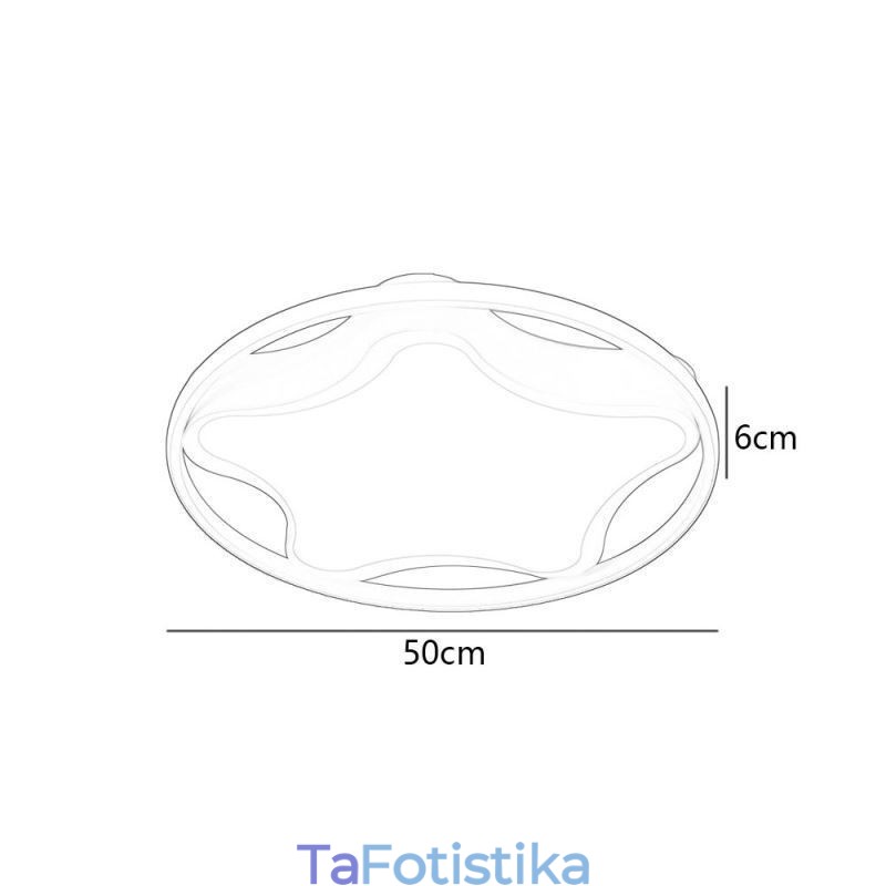 Φωτιστικό οροφής Star Flush Μοντέρνο απλό φωτιστικό οροφής