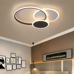 Μοντέρνο ακρυλικό φωτιστικό οροφής Round Flush Mount Light