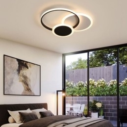 Μοντέρνο ακρυλικό φωτιστικό οροφής Round Flush Mount Light