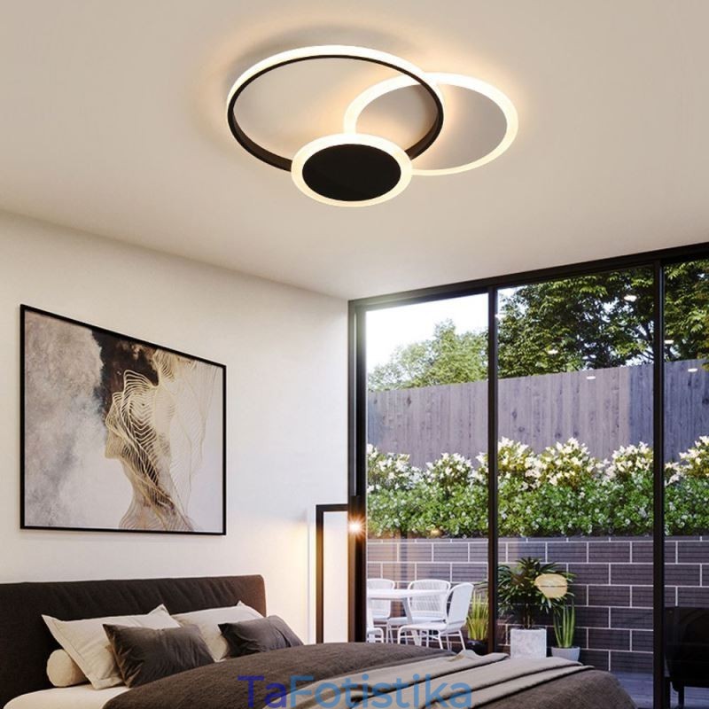 Μοντέρνο ακρυλικό φωτιστικό οροφής Round Flush Mount Light