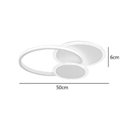 Μοντέρνο ακρυλικό φωτιστικό οροφής Round Flush Mount Light
