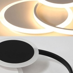 Μοντέρνο ακρυλικό φωτιστικό οροφής Round Flush Mount Light