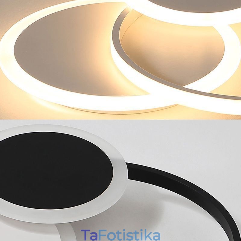 Μοντέρνο ακρυλικό φωτιστικό οροφής Round Flush Mount Light