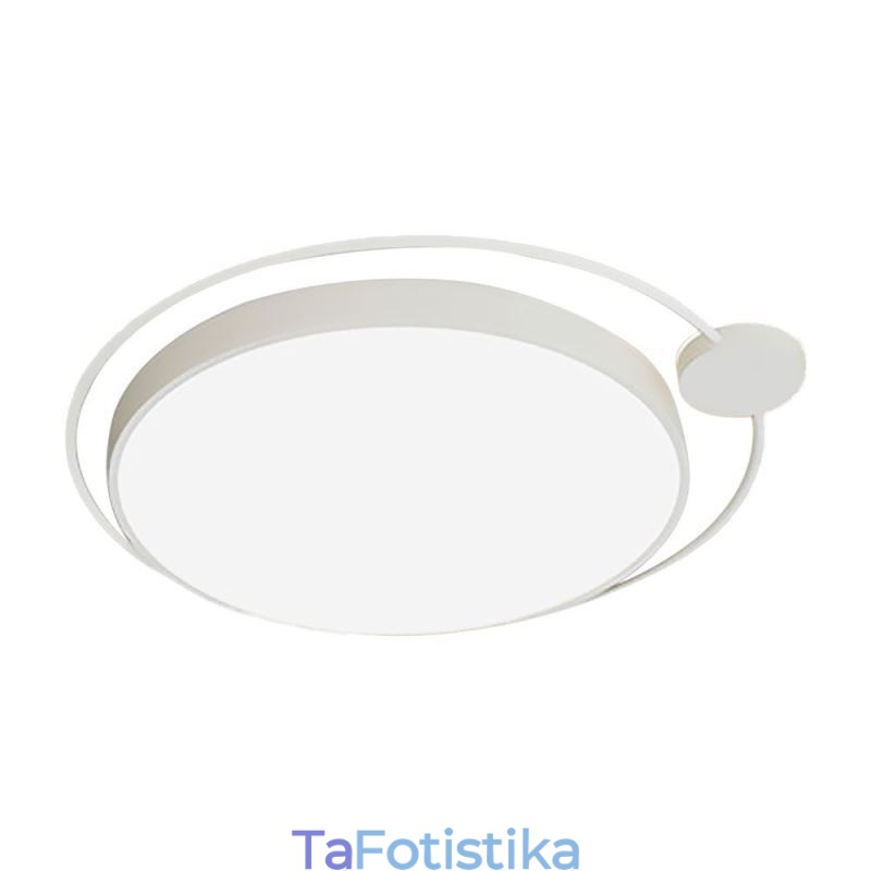 Ακρυλικό φωτιστικό οροφής με στρογγυλό χωνευτό φωτιστικό απλού στιλ