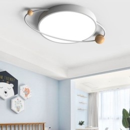 Μοντέρνο στρογγυλό φωτιστικό οροφής Planet Flush Mount