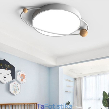Μοντέρνο στρογγυλό φωτιστικό οροφής Planet Flush Mount Μοντέρνο στρογγυλό φωτιστικό οροφής Planet Flush Mount