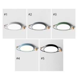 Μοντέρνο στρογγυλό φωτιστικό οροφής Planet Flush Mount