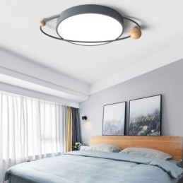 Μοντέρνο στρογγυλό φωτιστικό οροφής Planet Flush Mount