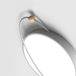 Μοντέρνο στρογγυλό φωτιστικό οροφής Planet Flush Mount