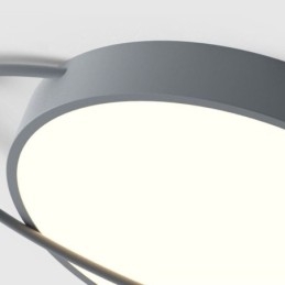 Μοντέρνο στρογγυλό φωτιστικό οροφής Planet Flush Mount