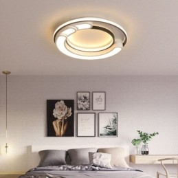 Ακρυλικό φωτιστικό οροφής με κυκλικό flush mount