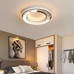 Ακρυλικό φωτιστικό οροφής με κυκλικό flush mount