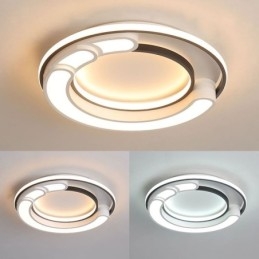 Ακρυλικό φωτιστικό οροφής με κυκλικό flush mount