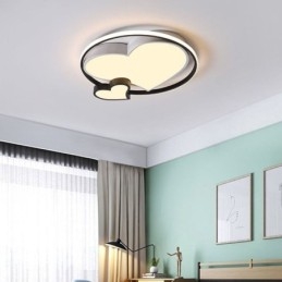 Διακοσμητικό Φωτιστικό Οροφής Double Hearts Flush Mount
