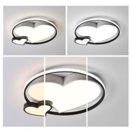 Διακοσμητικό Φωτιστικό Οροφής Double Hearts Flush Mount