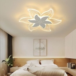 Κομψό Flower Flush Mount Φωτιστικό Οροφής Μοναδικός Διακοσμητικός Φωτισμός