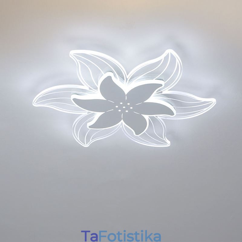 Κομψό Flower Flush Mount Φωτιστικό Οροφής Μοναδικός Διακοσμητικός Φωτισμός