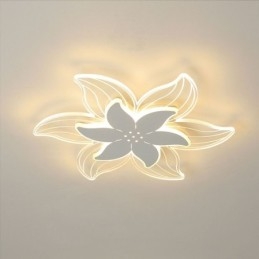 Κομψό Flower Flush Mount Φωτιστικό Οροφής Μοναδικός Διακοσμητικός Φωτισμός