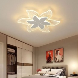 Κομψό Flower Flush Mount Φωτιστικό Οροφής Μοναδικός Διακοσμητικός Φωτισμός
