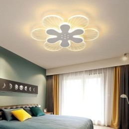Μοντέρνο Flush Mount Pretty Flower διακοσμητικό φωτιστικό οροφής