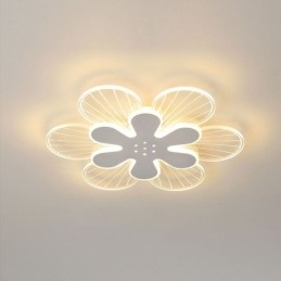 Μοντέρνο Flush Mount Pretty Flower διακοσμητικό φωτιστικό οροφής