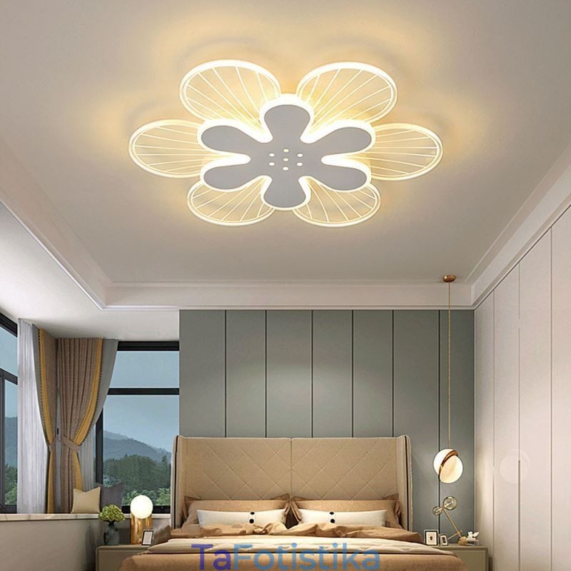 Μοντέρνο Flush Mount Pretty Flower διακοσμητικό φωτιστικό οροφής
