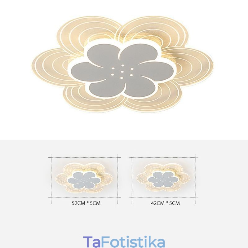Πανέμορφο Φωτιστικό Οροφής Μινιμαλιστικό Ακρυλικό Φωτιστικό Πέταλο