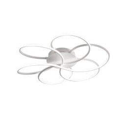 Linear Flush Mount Φωτιστικό Οροφής Μοντέρνο Φωτιστικό Σχεδιασμού Λουλουδιού