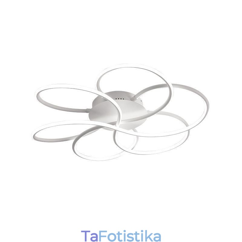 Linear Flush Mount Φωτιστικό Οροφής Μοντέρνο Φωτιστικό Σχεδιασμού Λουλουδιού