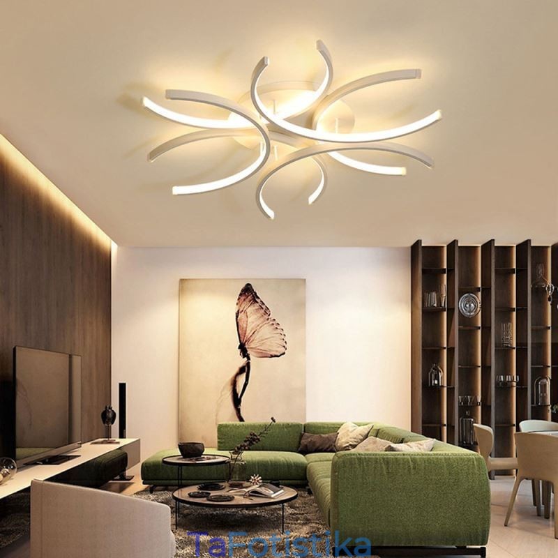 Μοντέρνο Φωτιστικό Οροφής Flush Mount Silica Gel Φωτιστικό διακόσμησης