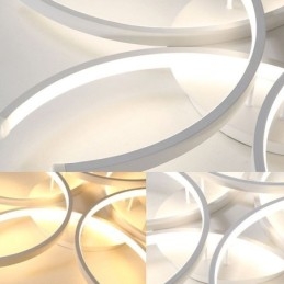 Μοντέρνο Φωτιστικό Οροφής Flush Mount Silica Gel Φωτιστικό διακόσμησης