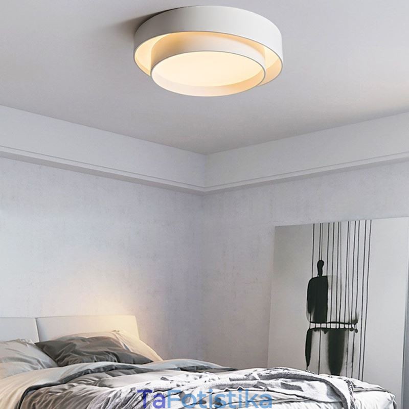 Σύγχρονο κυκλικό φωτιστικό οροφής Flush Mount