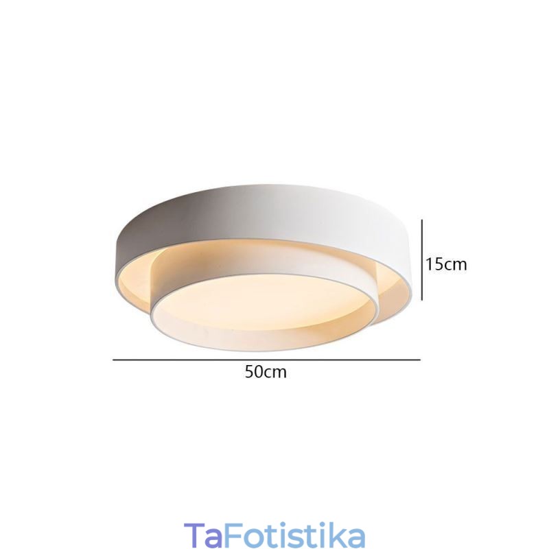 Σύγχρονο κυκλικό φωτιστικό οροφής Flush Mount