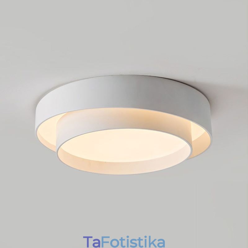 Σύγχρονο κυκλικό φωτιστικό οροφής Flush Mount