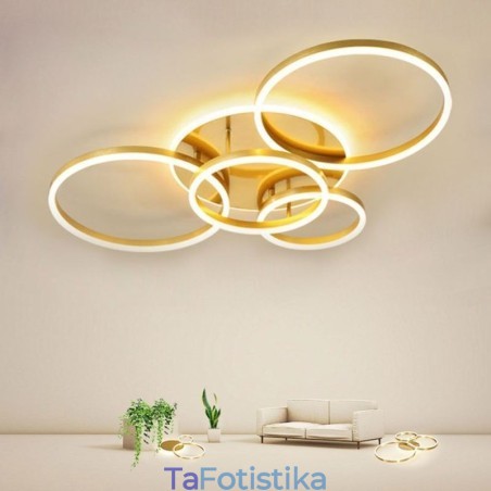 Halo Ring Flush Mount Μοντέρνο Ακρυλικό Φωτιστικό Οροφής Halo Ring Flush Mount Μοντέρνο Ακρυλικό Φωτιστικό Οροφής