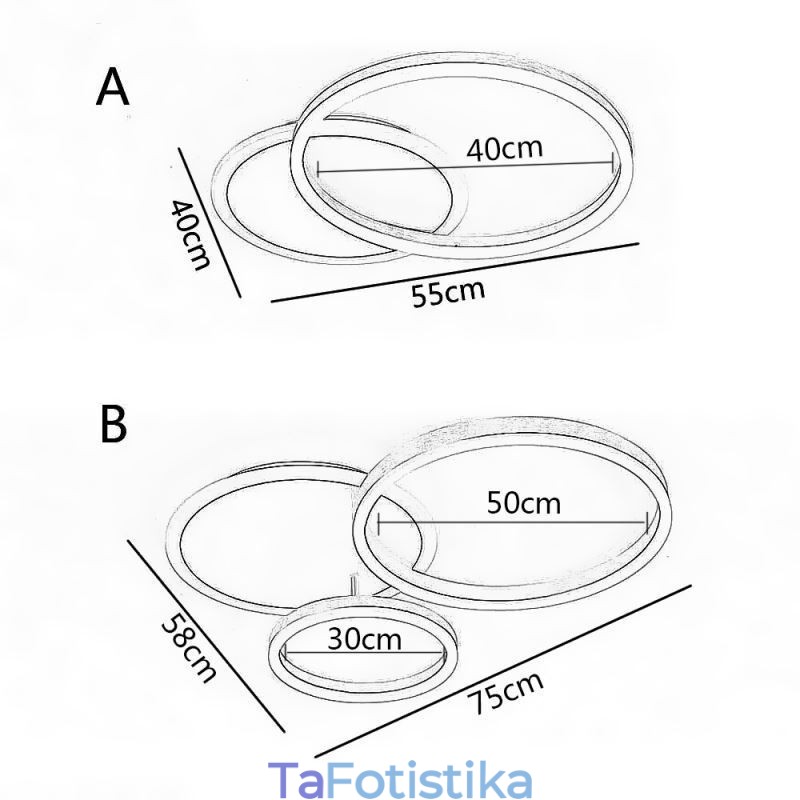 Μοντέρνο Flush Mount στρογγυλό χρυσό φωτιστικό οροφής