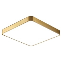 Flush Mount Μινιμαλιστικό Ακρυλικό τετράγωνο χρυσό φωτιστικό οροφής