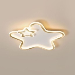 Φωτιστικό οροφής Creative Star Flush Mount Golden Star