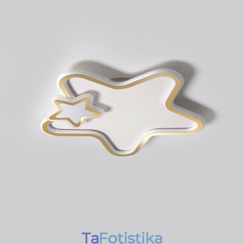 Φωτιστικό οροφής Creative Star Flush Mount Golden Star