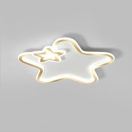 Φωτιστικό οροφής Creative Star Flush Mount Golden Star