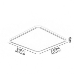 Μοντέρνο Minimalist Flush Mount Ultra Thin Flush Mount φωτιστικό οροφής